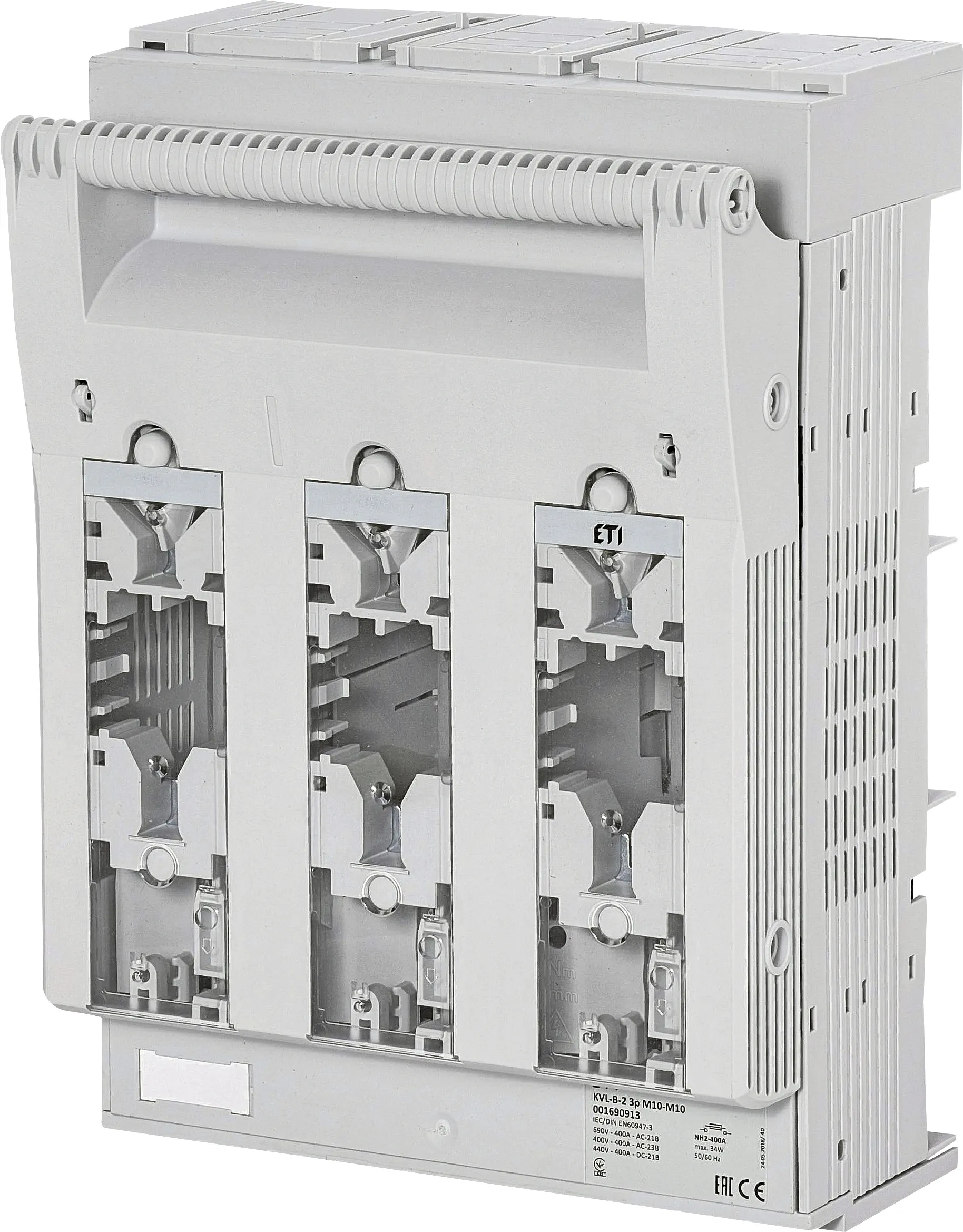 Fuse switch disconnector KVL-B-2 3p M10-M10 001690913