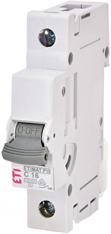 Miniature circuit breaker ETIMAT P10 1p C6  15kA 001901527