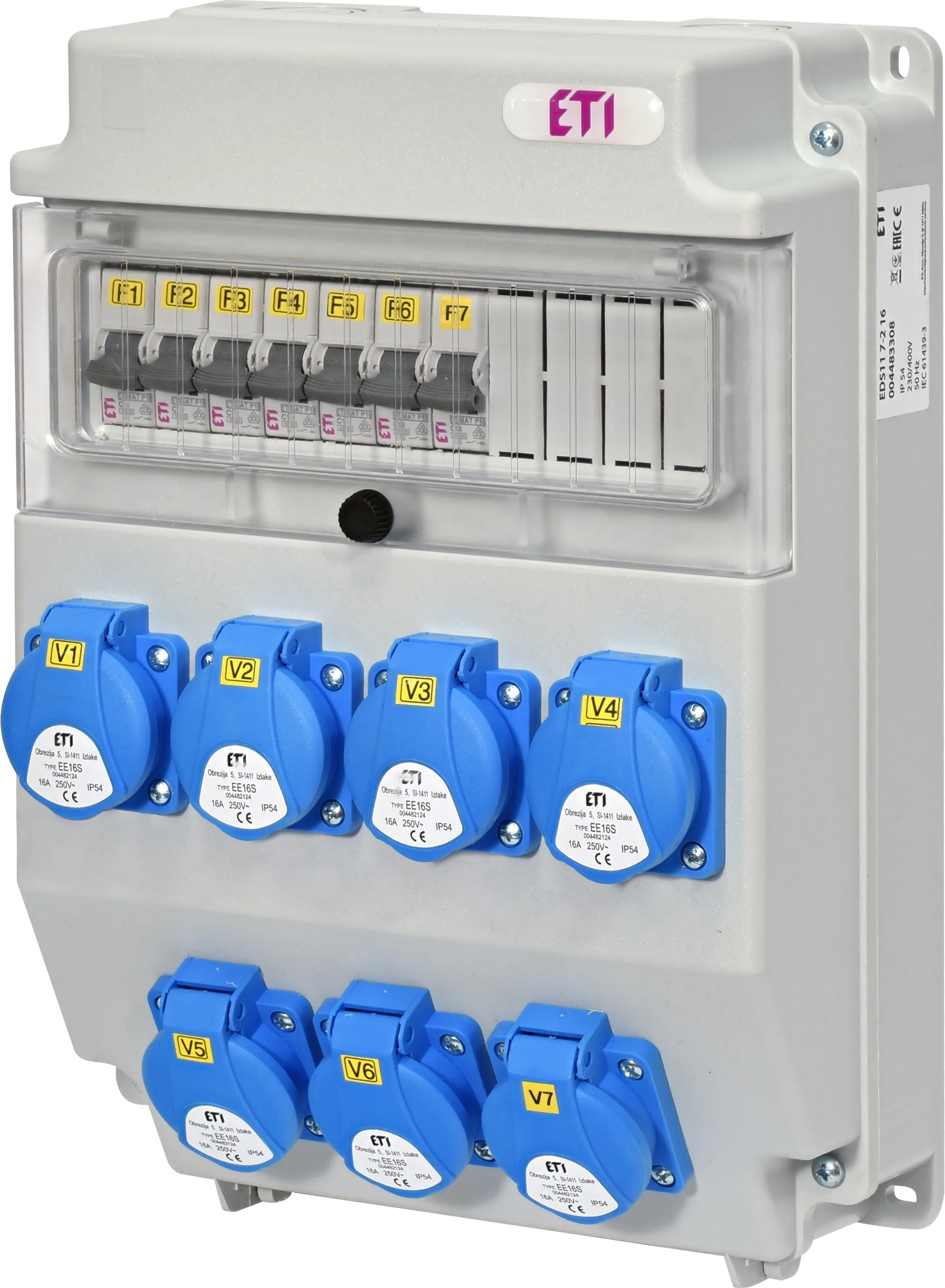 CEE Socket EDS11 7-2/0-5 16 004483308