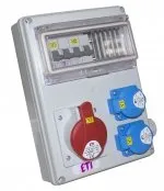 CEE Socket EDS11 RCD 2-2/3-5 32/16 004483315