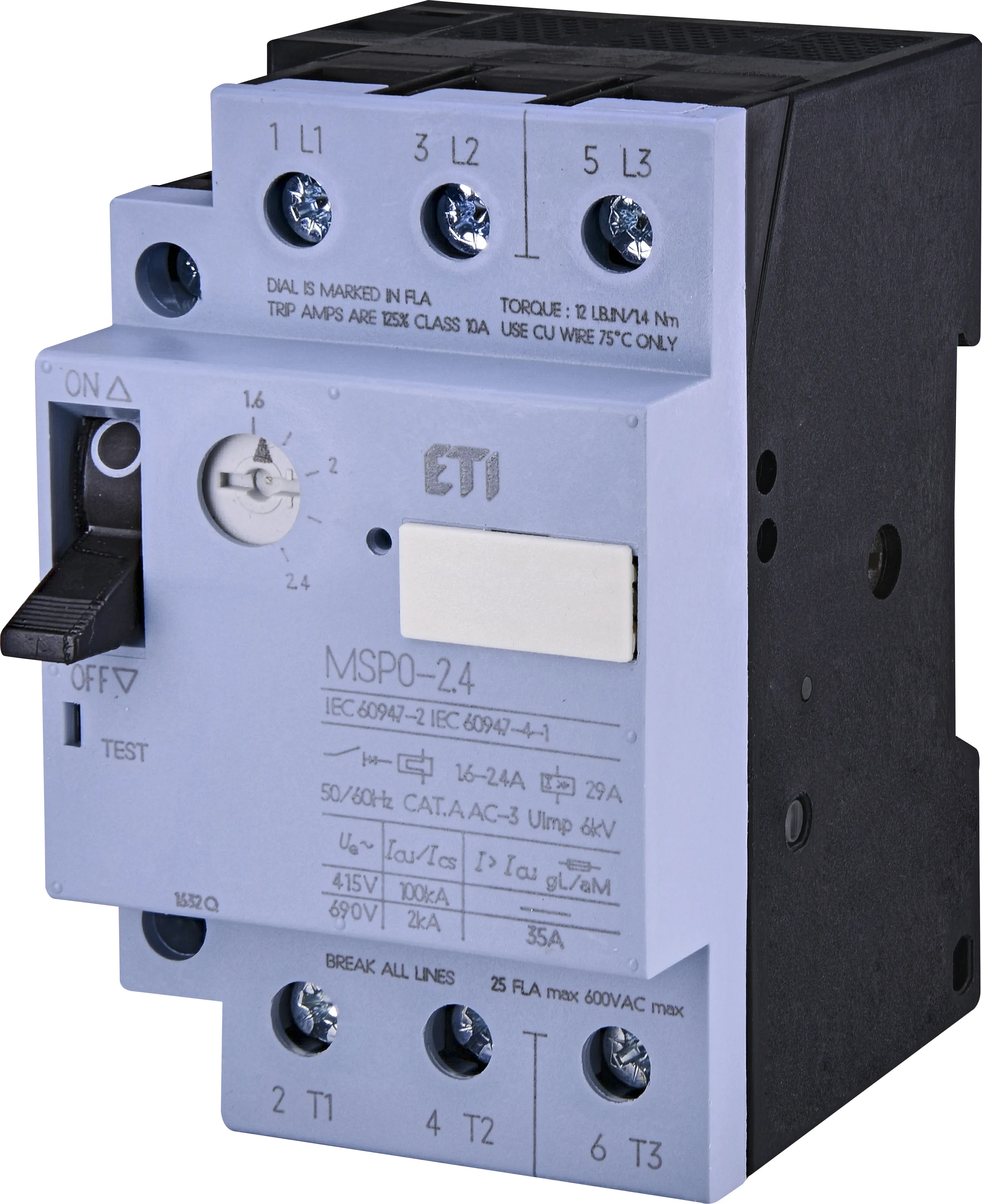 Mot.protec.circuit breaker MSP0-2,4 004646621
