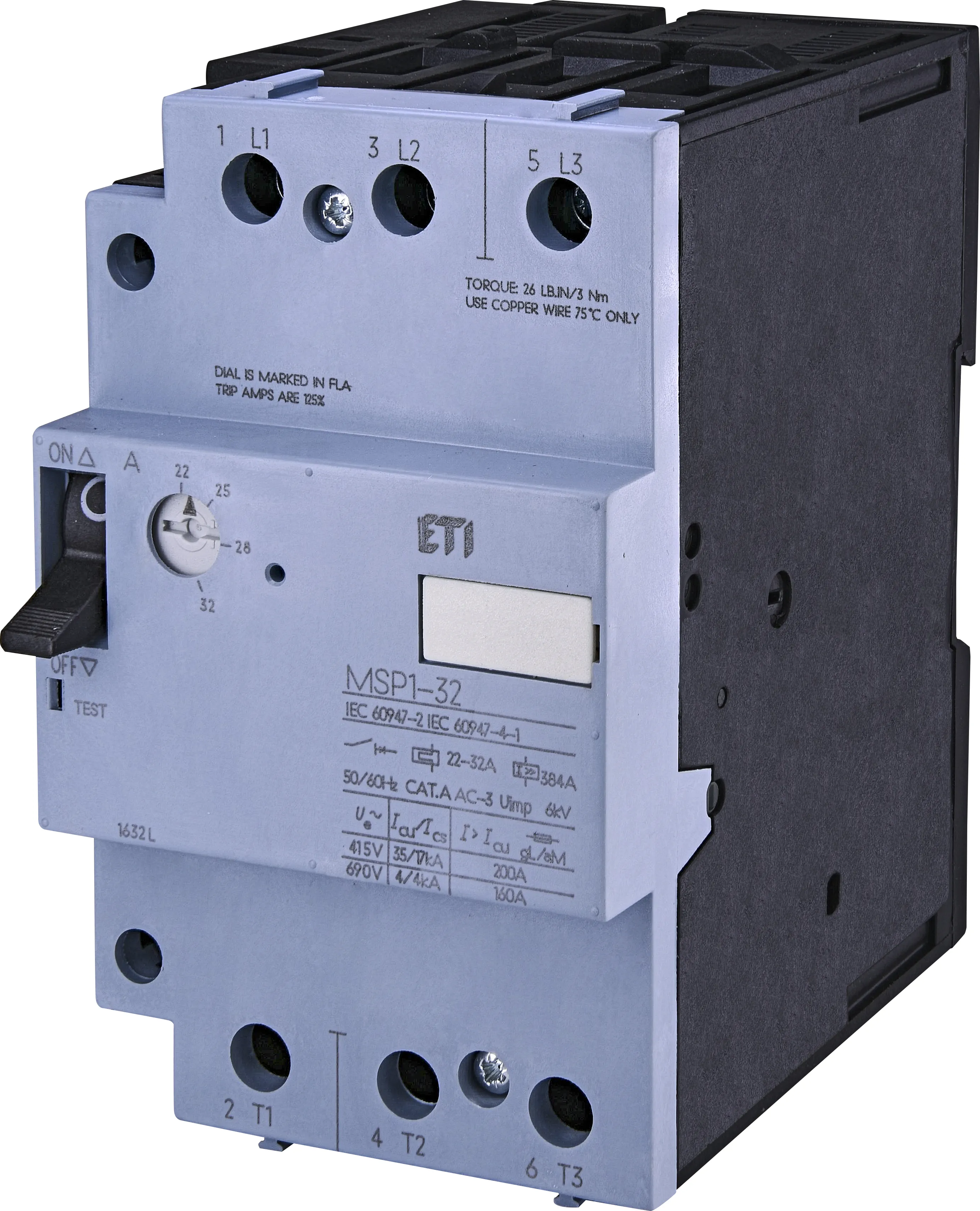 Mot.protec.circuit breaker MSP1-32 004646628