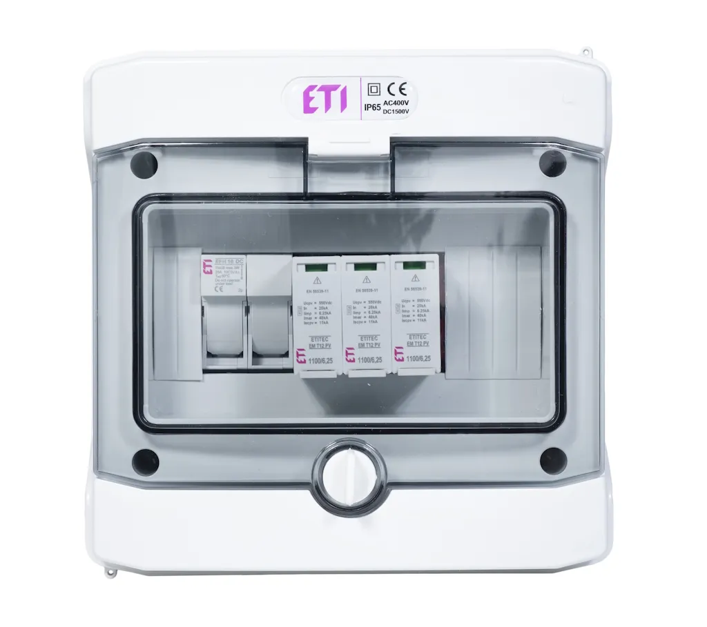 Assemblied distribution box RFVE1100/8-DC1/1-16-EMT12 001105400