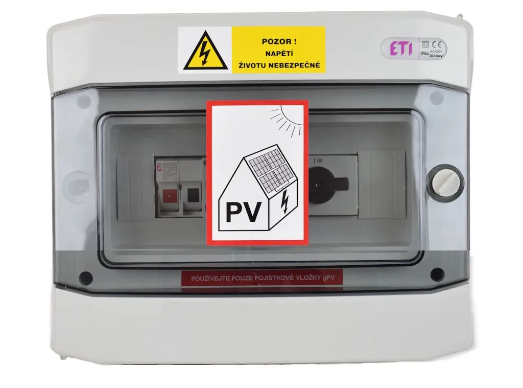 Assemblied distribution box RFVE1100/12-DC1/1-16-EMT12-V 001105404