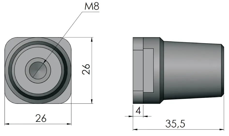Busbar support KVR-AI 001601650