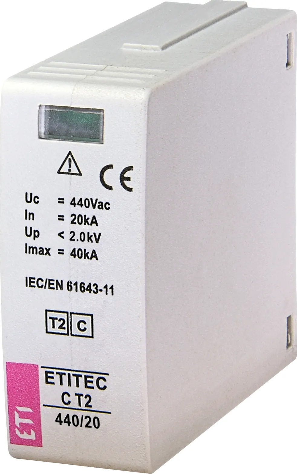 Surge arrester MOD. ETITEC C T2 440/20 002440415