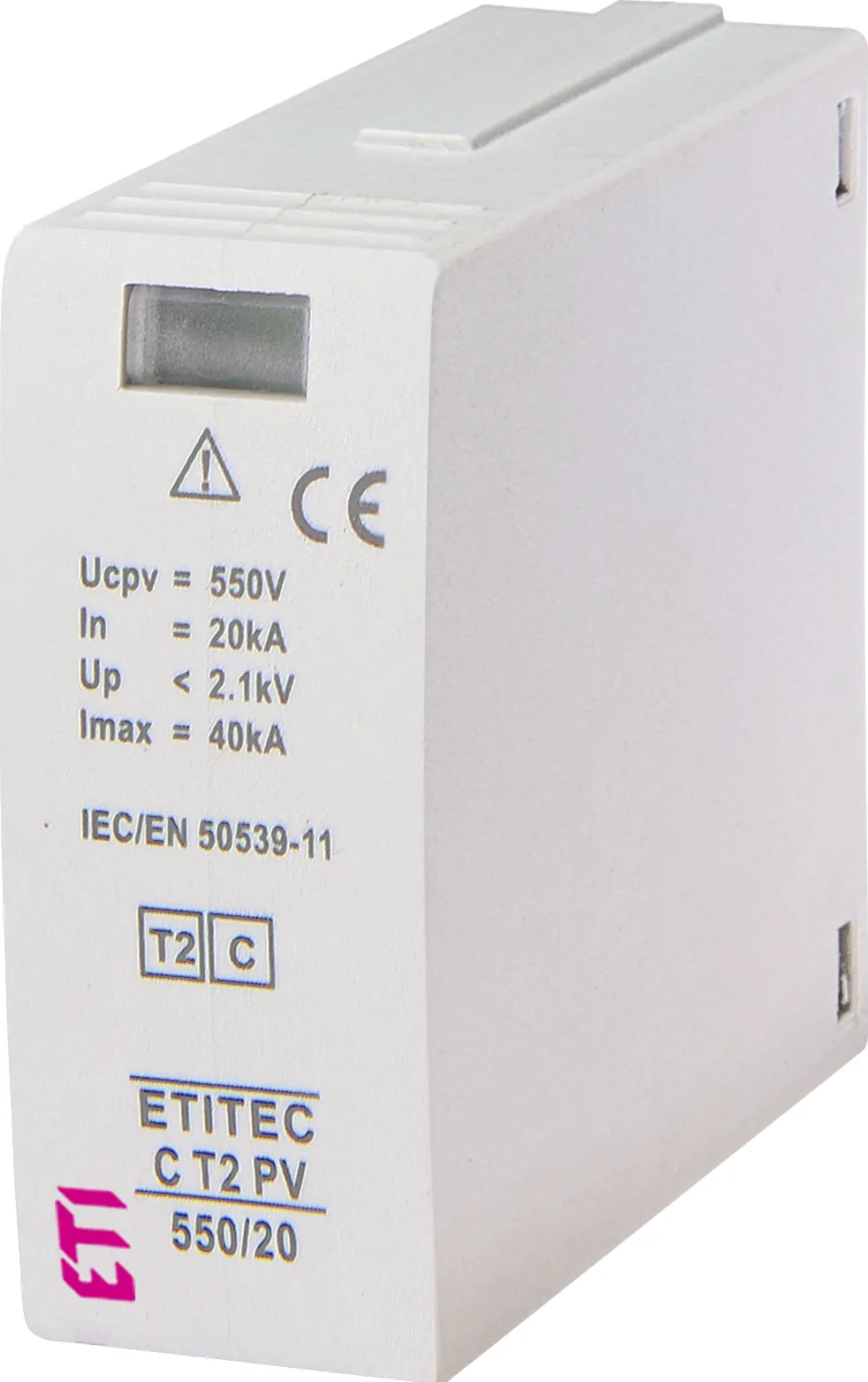 Surge arrester MOD.ETITEC C T2 PV 550/20 002440435