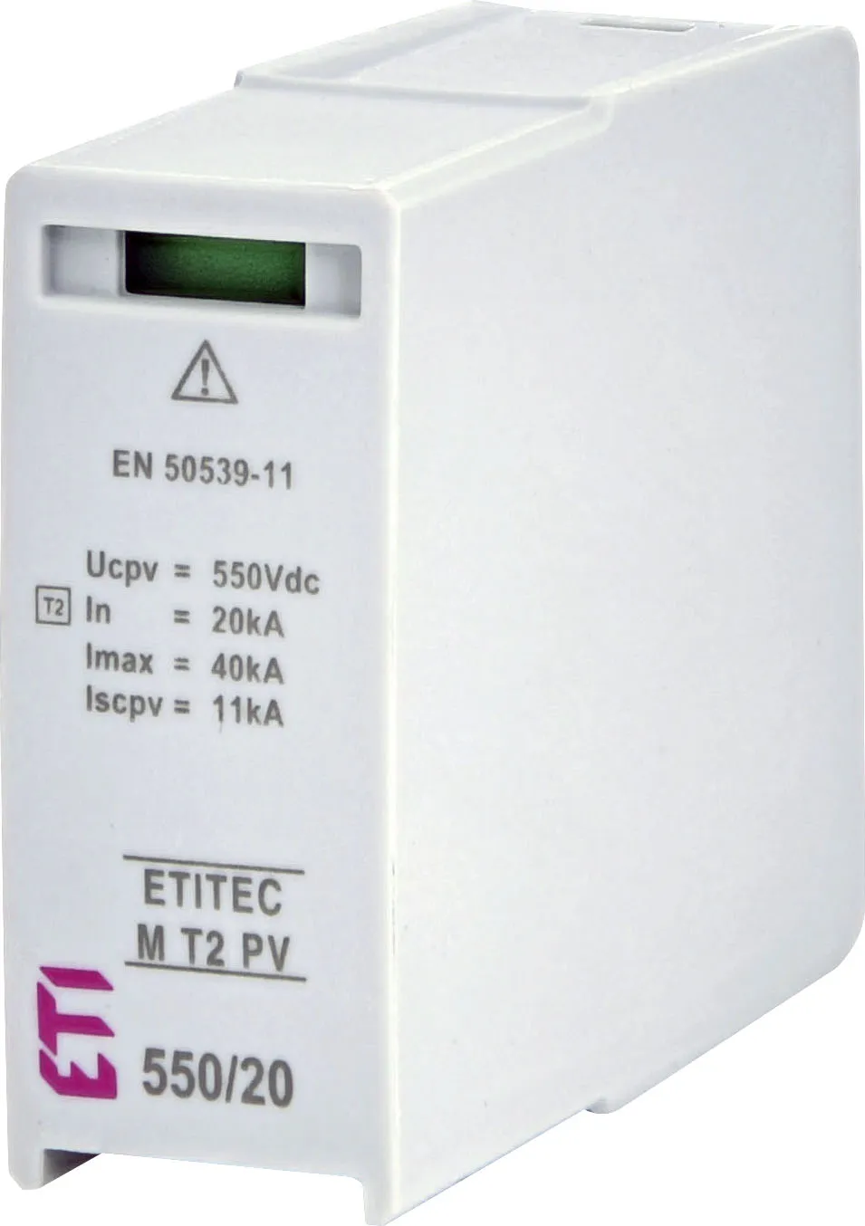 Surge arrester MOD. M T2 PV 550/20 002440523