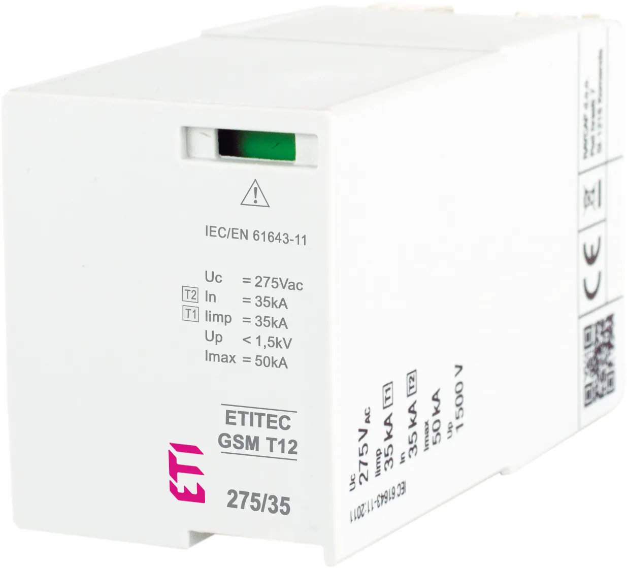 Surge arrester MOD. GSM T12 275/35 002440718