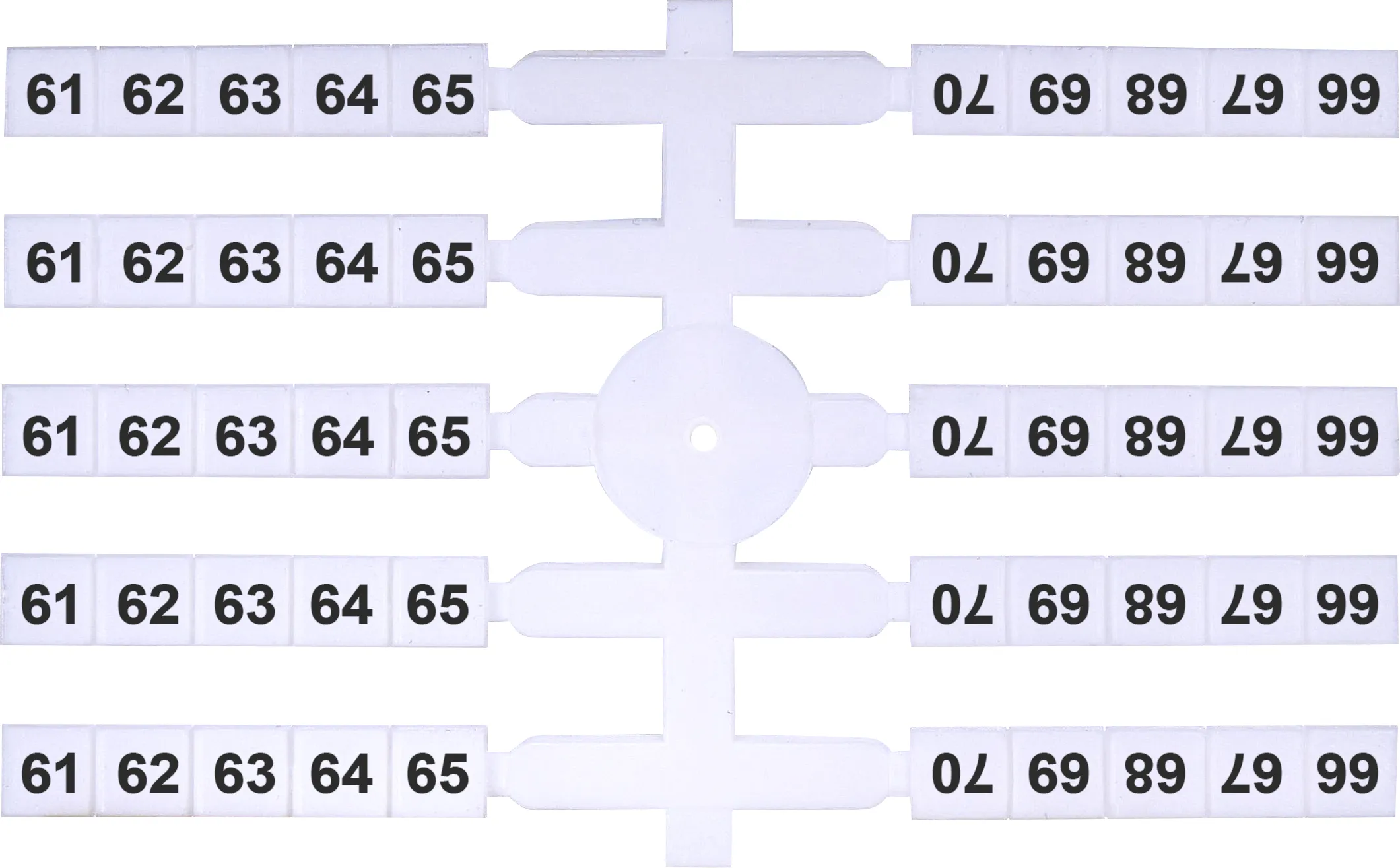 Line-up terminal access. EO3 61-70 (x200) 003901764