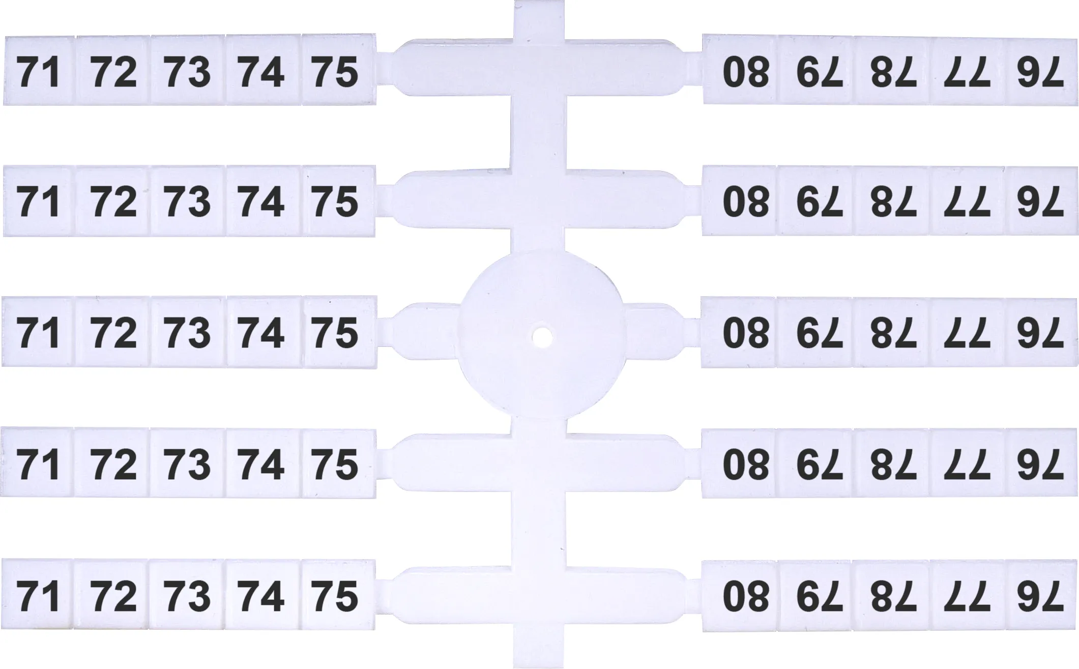 Line-up terminal access. EO3 71-80 (x200) 003901766