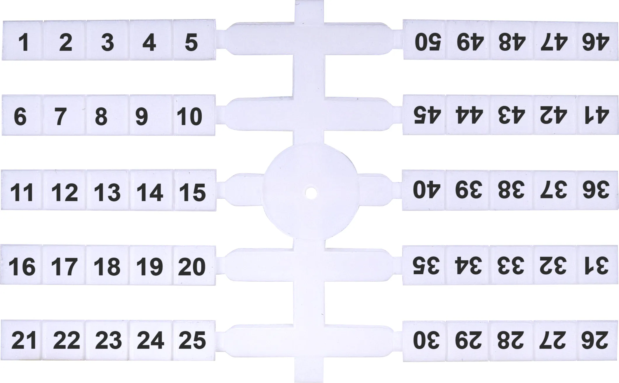 Line-up terminal access. EO3 1-50 (x200) 003901772