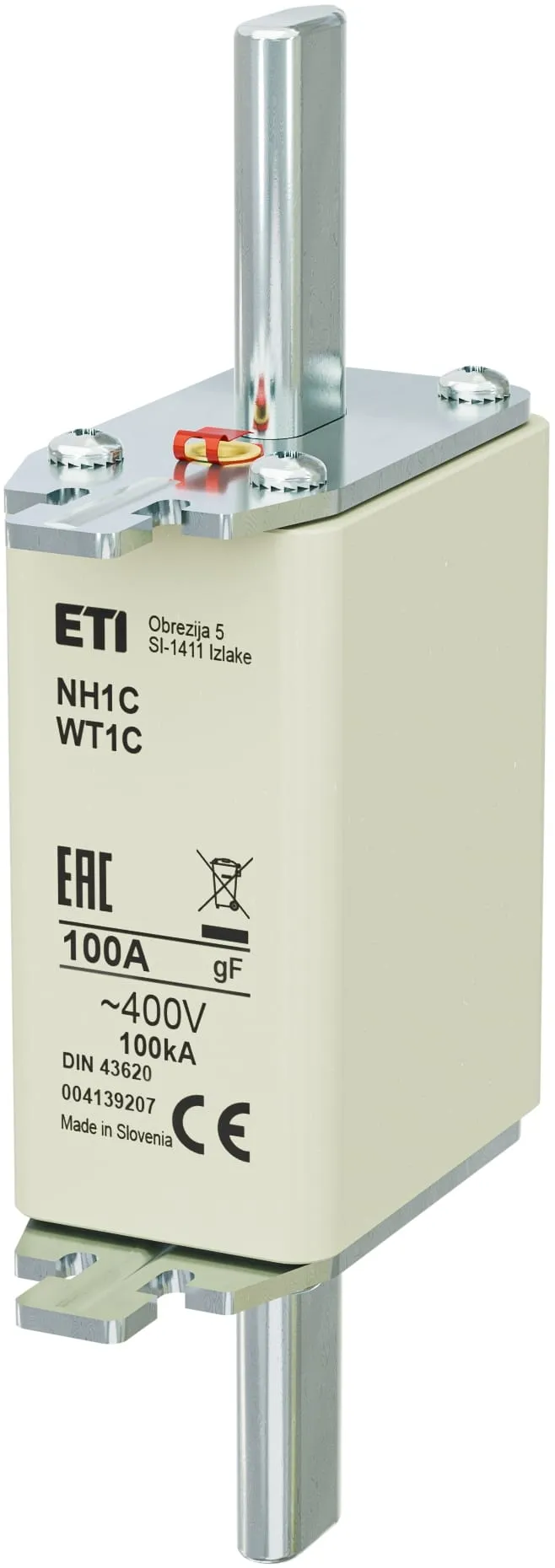 Fuse link NH1C gF 100A/400V 004139207