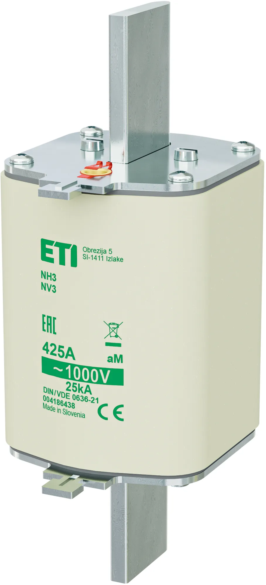 Fuse link NH3/85 aM 425A/1000V 004186438