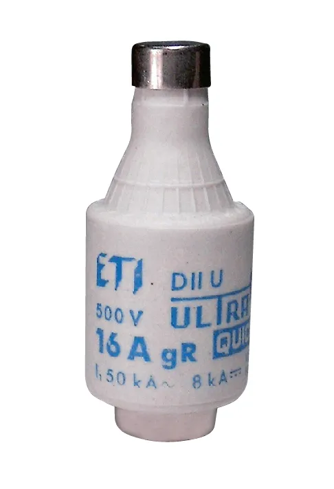Fuse link DII UQ gR 6A/500V 004322003
