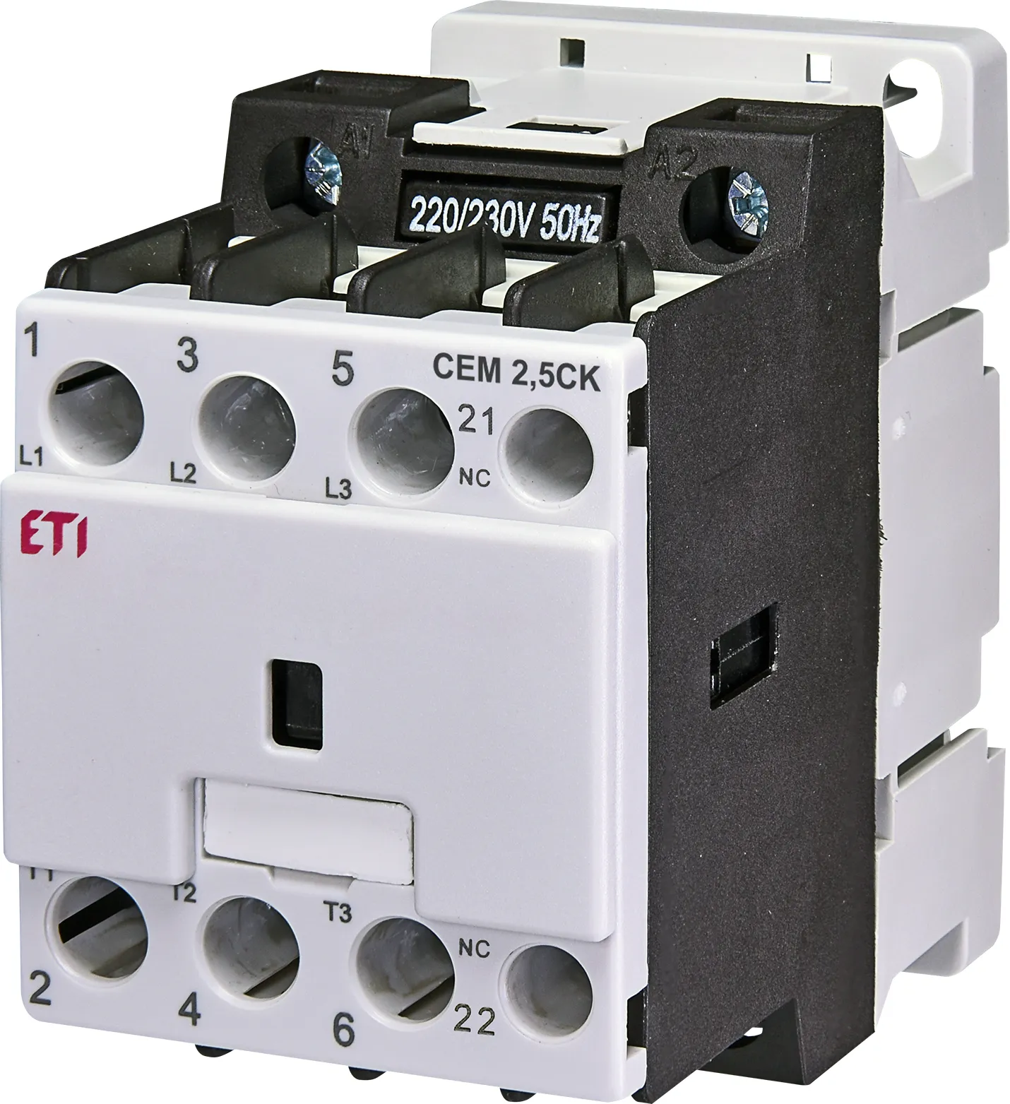 Capacitive duty contactor CEM2,5CK.01-230V-50Hz 004643803
