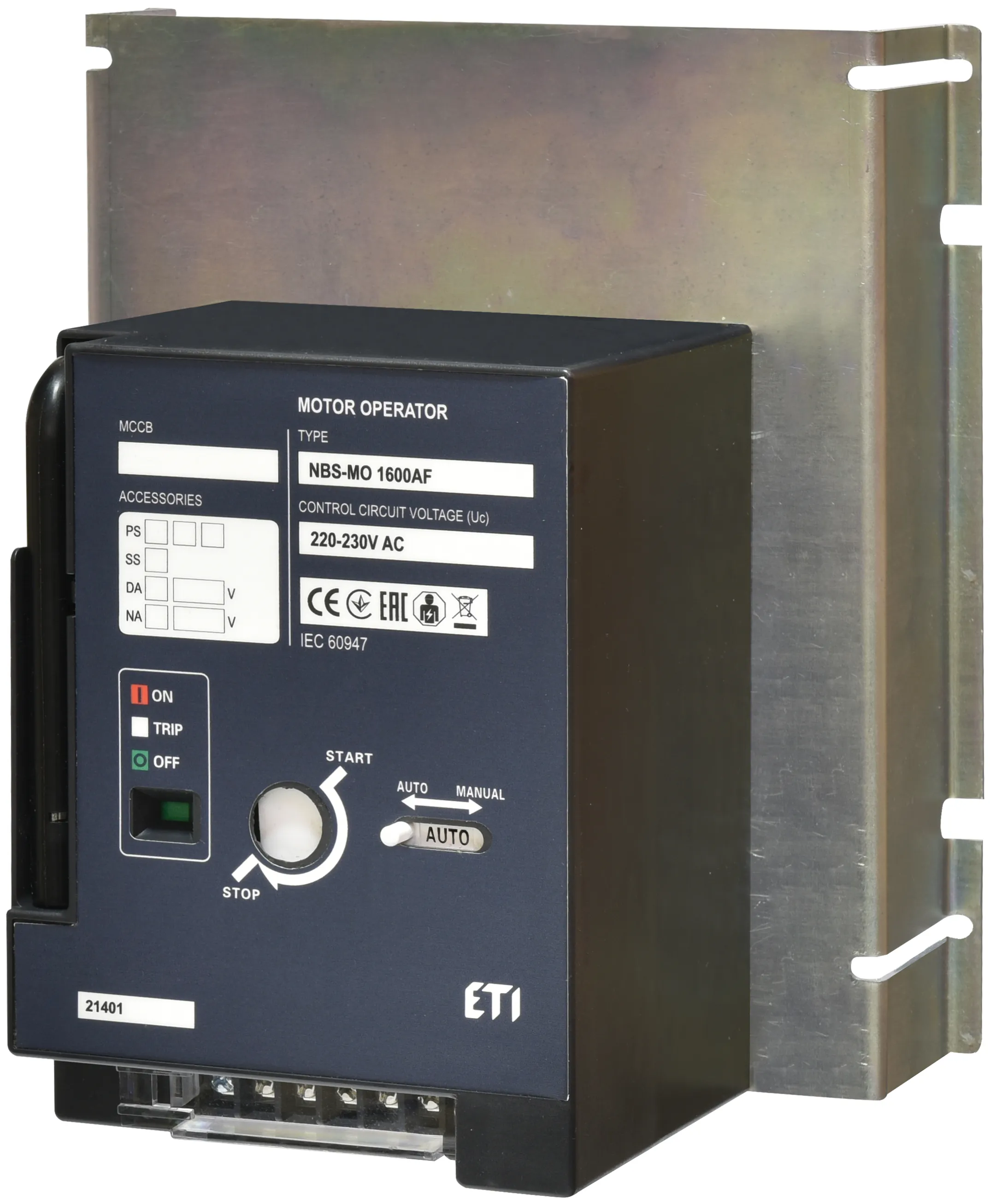 Motor operator NBS-MO 1600AF AC220/230V 3P 004673233