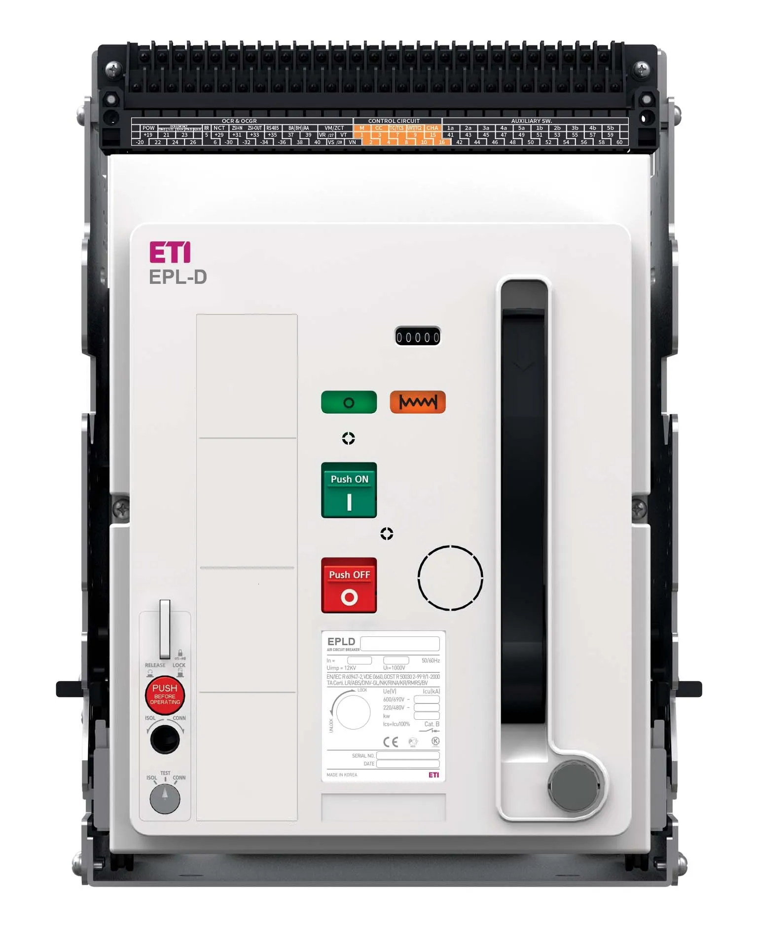 Switch disconnector EPL-D-12 4H AD/M2C2S2 004696611