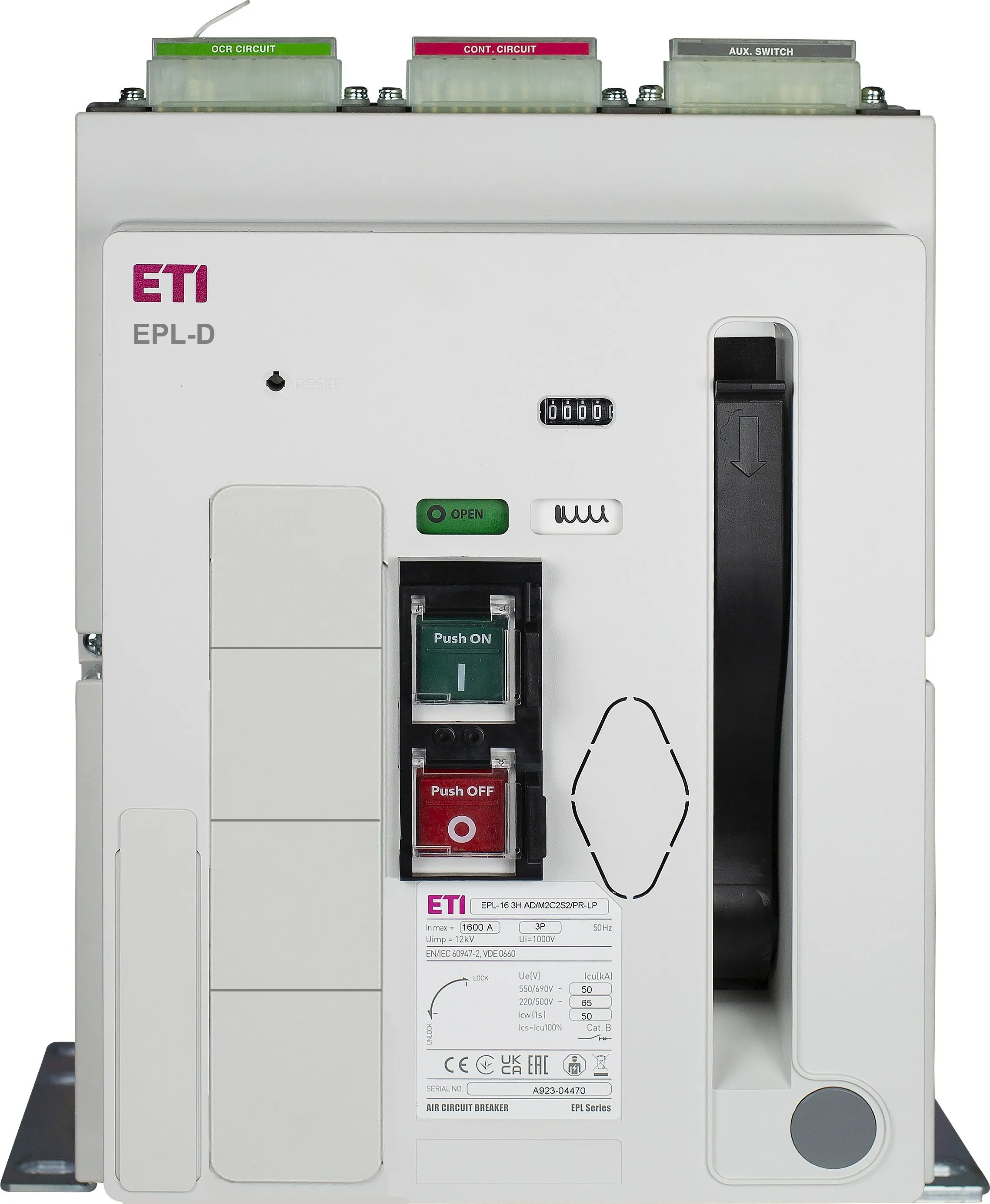 Switch disconnector EPL-D-16 3H AF/M2C2S2 004696620